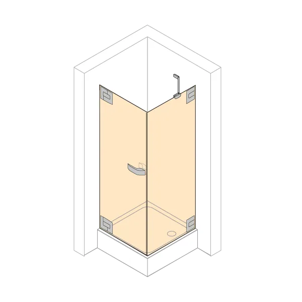 Eck Schwingtueren Pikto 5