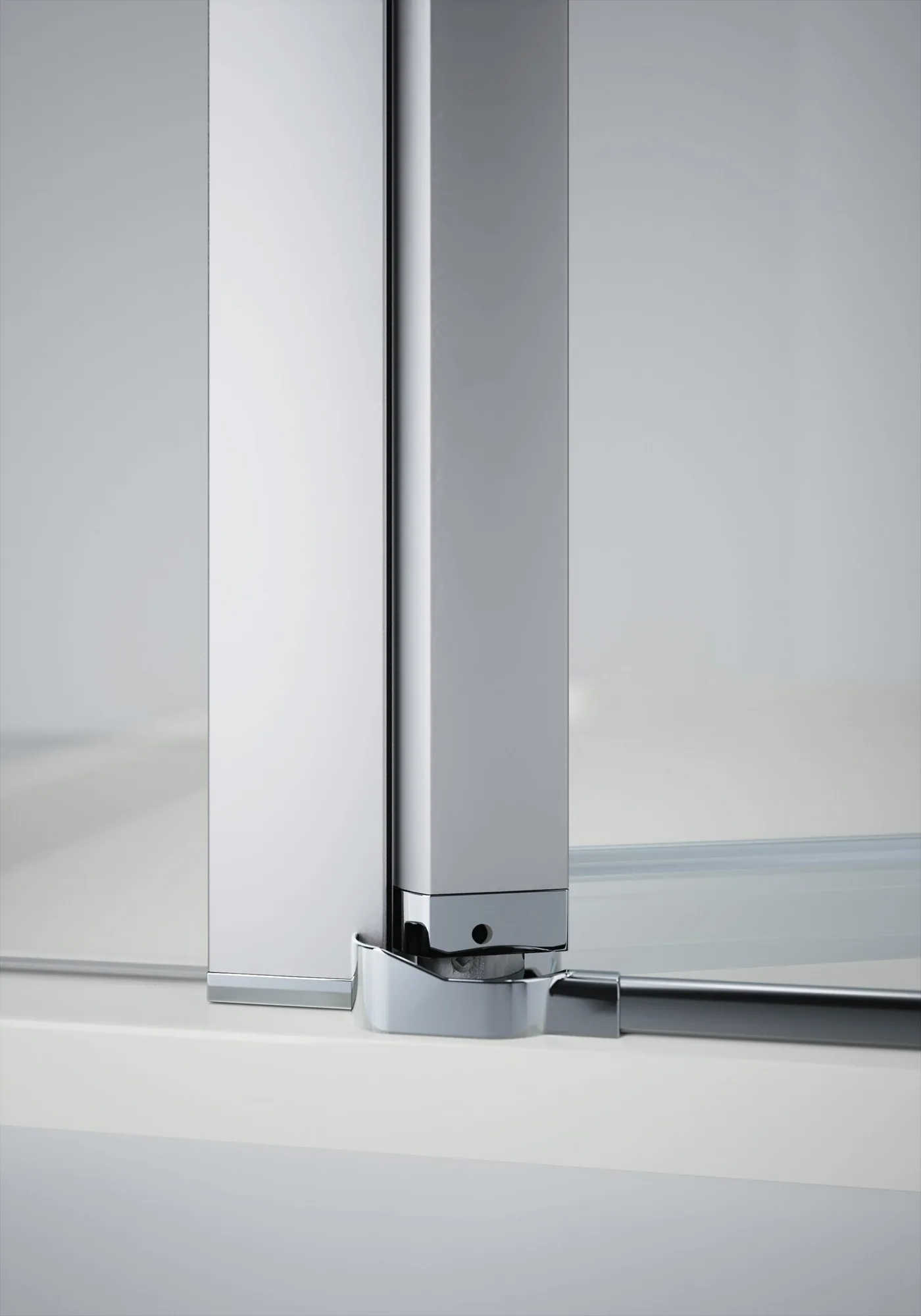 Design pure Detail Türscharnier unten offen