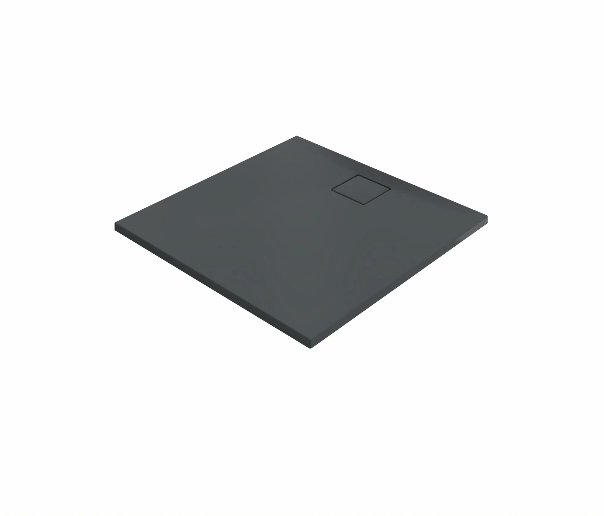EasyFlat square anthrazit matt