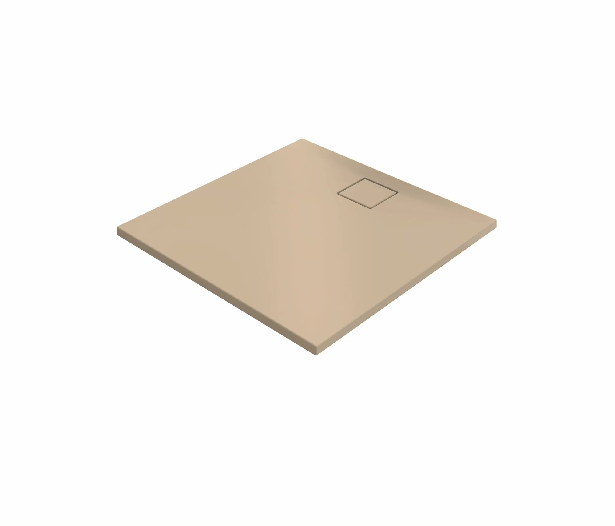 EasyFlat square beige matt