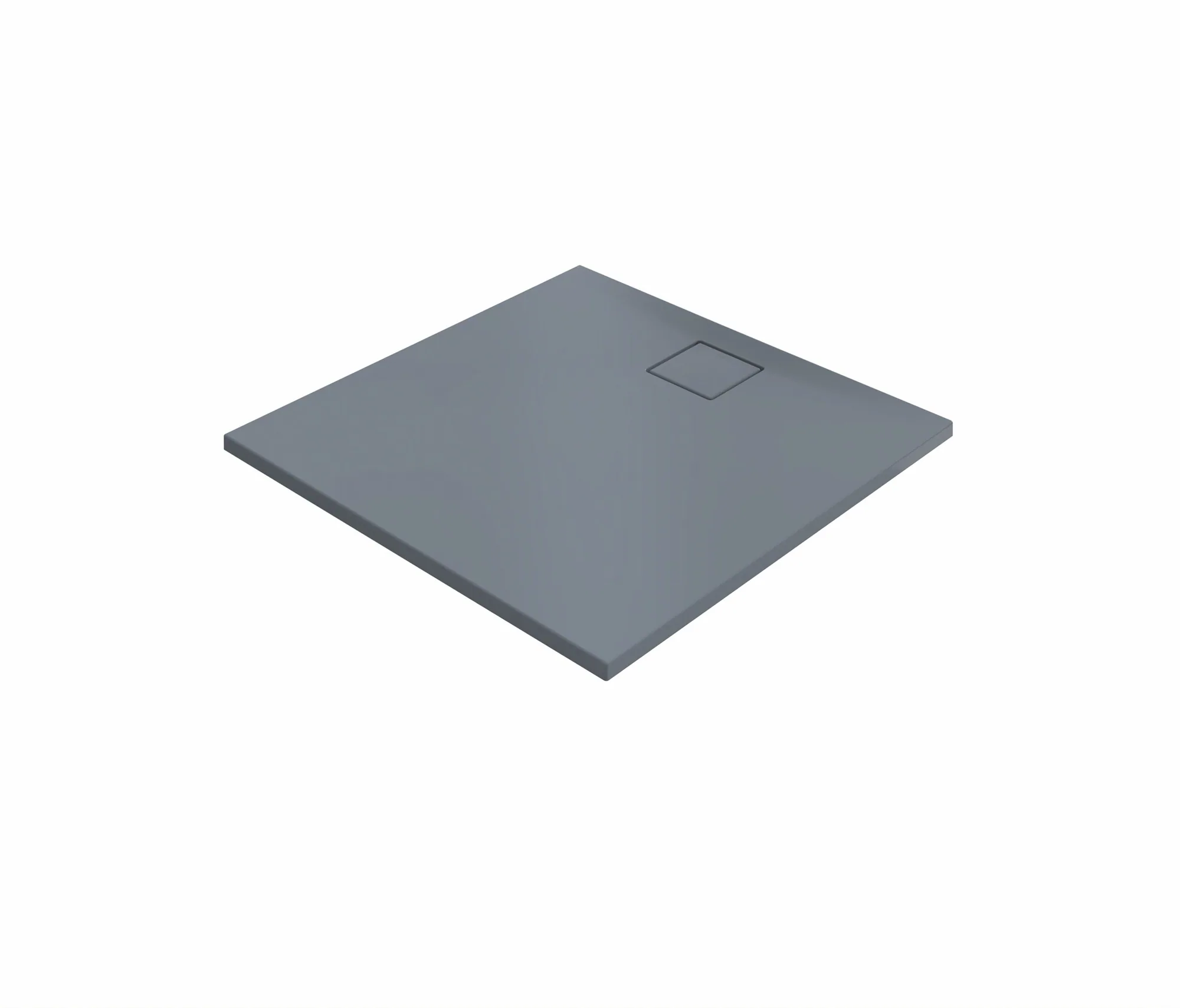 EasyFlat square grau matt