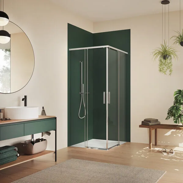 Vita pure RL Gleittüreckeinstieg 2 teilig Silber